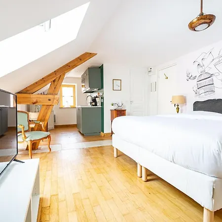 La Maison George Flavigny-sur-Ozerain Zimmer foto